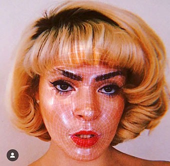 maska setka na litse instagram istorii gde naiti